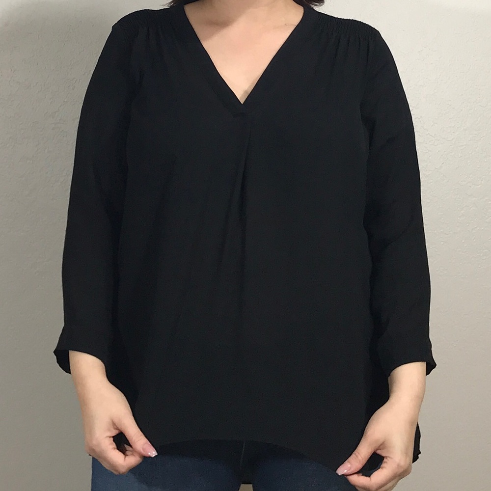 Ana Black Blouse